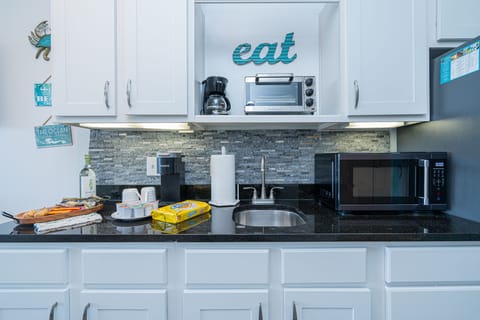 Full refridgerator, air fryer oven,microwave,crock pot.