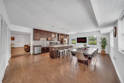 Bright Kitchen and Dining Room
