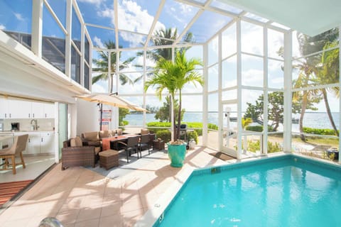 Wake up to sweeping tropical views.