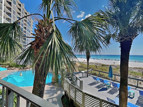 Gulf Front Balcony View