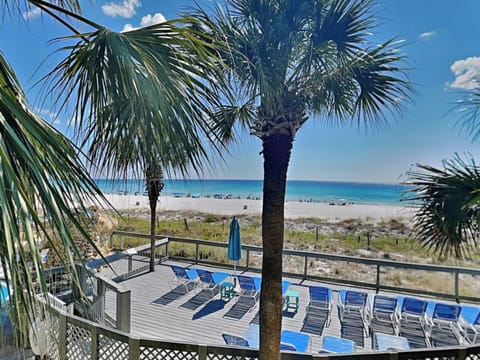 Gulf Front Balcony View