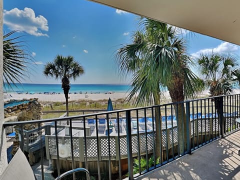 Furnished Gulf Front Balcony