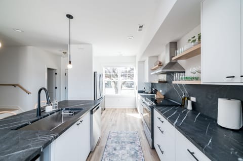 Stocked kitchen with everything you need to cook meals!