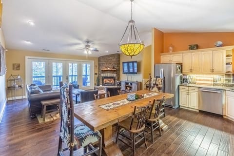 Kitchen and Living Room