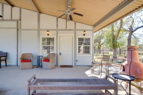 Patio | Traeger Grill | Chiminea