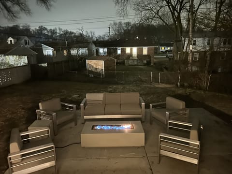 Outdoor entertainment area