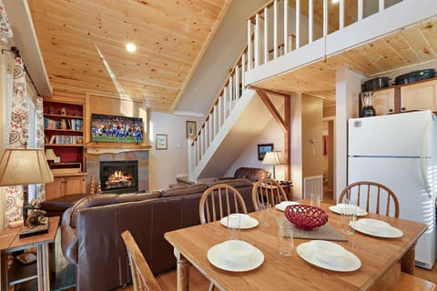 Charming Living Space with Loft Above