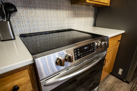 Flat top stove and Oven