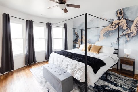 Our luxurious king bedroom