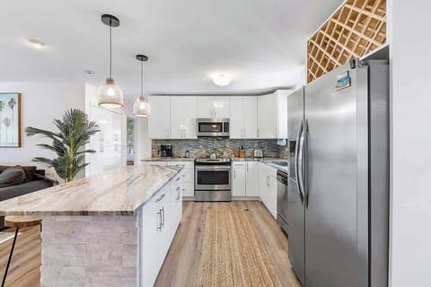 Large kitchen fully equipped for your stay