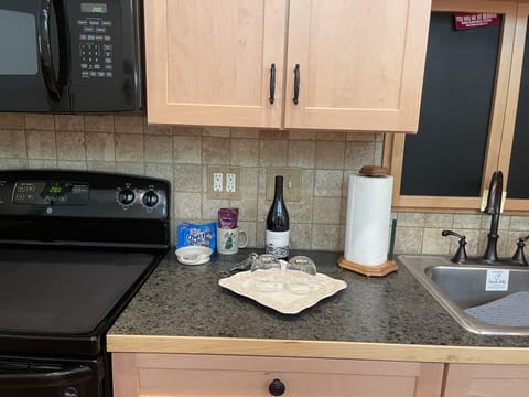 Complimentary bottle of wine.