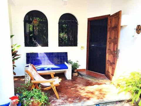 front porch area offers a sweet place to rest