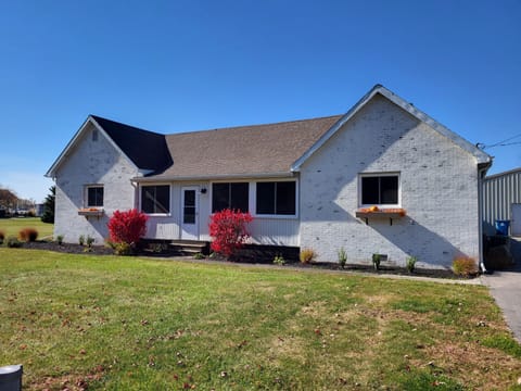 Exterior Front in October.