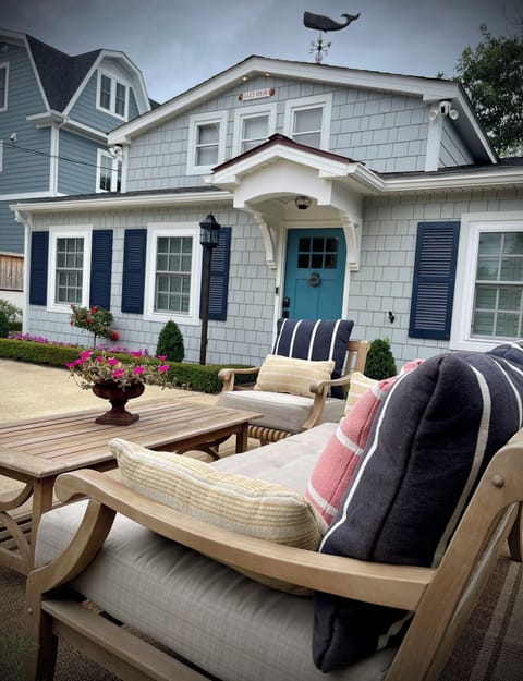 Welcome to Salt Heir. A vintage beach cottage surrounded by a cut flower garden.
