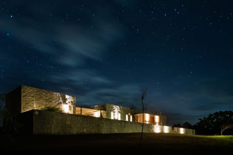 Modern stone house with stone floors very secure and clean
