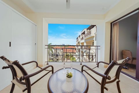 Spend a relaxing afternoon on your private balcony while taking in an amazing view of the island.