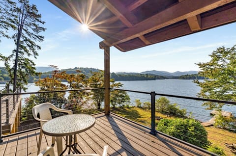 Private balcony off Bedroom 1.
