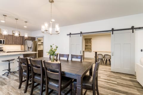 Dining and kitchen area for the perfect meal!