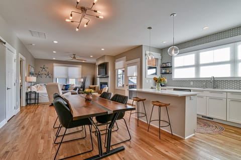 Arrive to our 2nd/Main floor with an open concept kitchen and living area