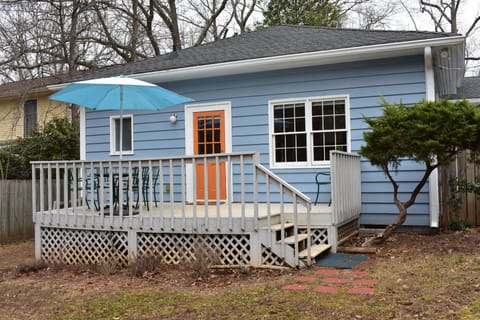 View from private backyard 