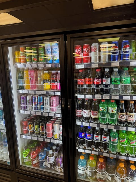 Convenience store on the first floor offers daily essentials plus some fun items