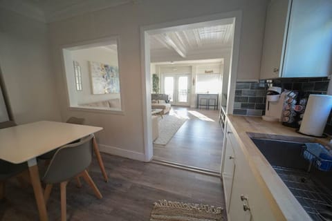 A kitchen with everything you need, and a view to boot