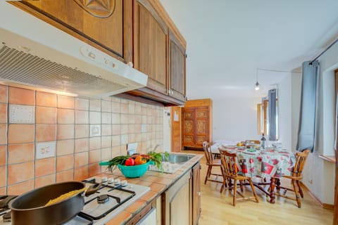 Kitchen and dining area