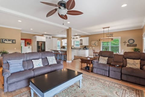Open concept gives your family plenty of space for gathering.