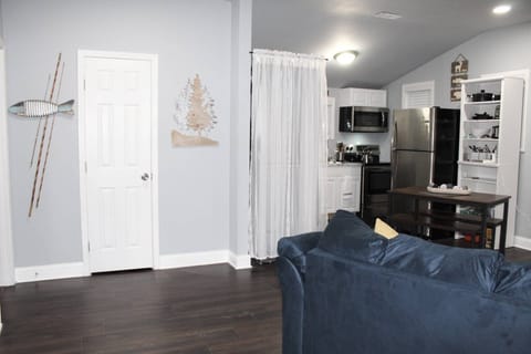 View as you walk through the front door.