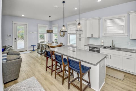 The kitchen offers beautiful granite countertops with stainless appliances and all the essentials you need for creating that gourmet meal