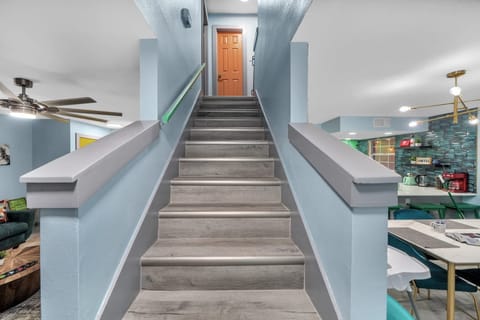 Staircase leading to the 3 Bedrooms + 1 Full Bathroom