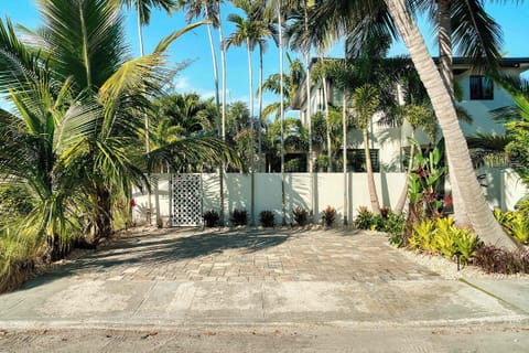 You can park to the left of the drive way, the right spot is for the Owner.  You can also park on the street, FREE.