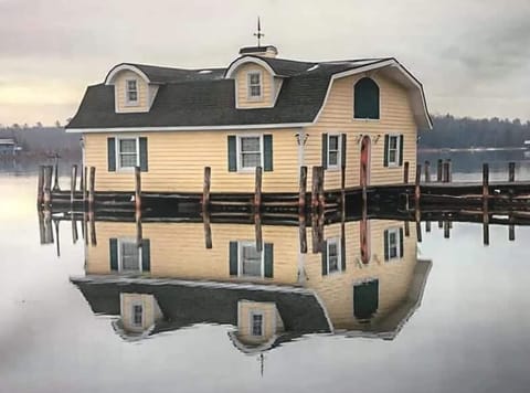 Dock your boat at our boathouse