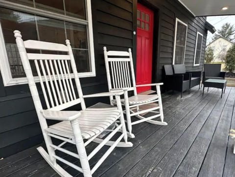 Catching the mountain view!