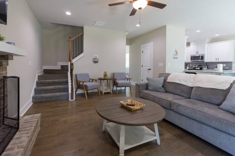 Gather the family and make great memories here in the living room.