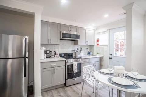 Our kitchen is stocked with most of your cooking needs