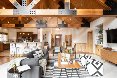 Spacious living area for your guests.