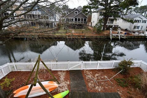 Backyard view before renovations complete - future spot for outdoor seating