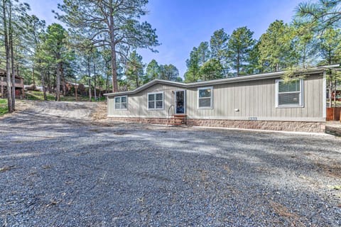 Ruidoso Vacation Rental | 4BR | 2BA | 1,500 Sq Ft | Stairs Required to Enter