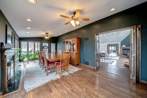 Dining room with stunning light!