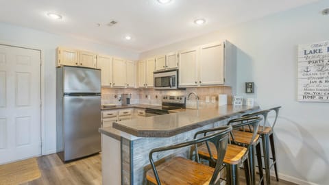 Start your day at this inviting breakfast bar-ideal for your morning coffee.