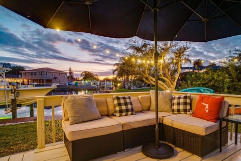 Beautiful view from the hot tub