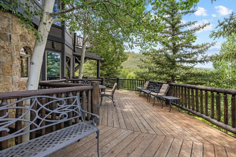 gorgeous views of Beaver Creek from your private decks in all 3 floors