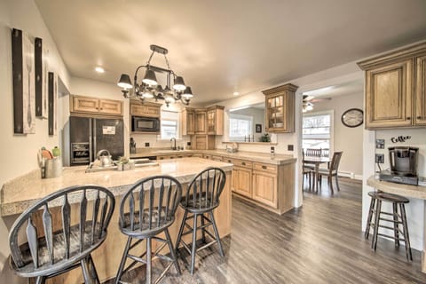 Kitchen | Keurig Coffee Maker + French Press | Dishwasher