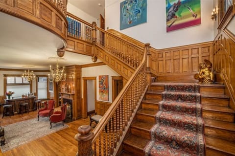 Step into historic elegance with a grand foyer in central Milwaukee