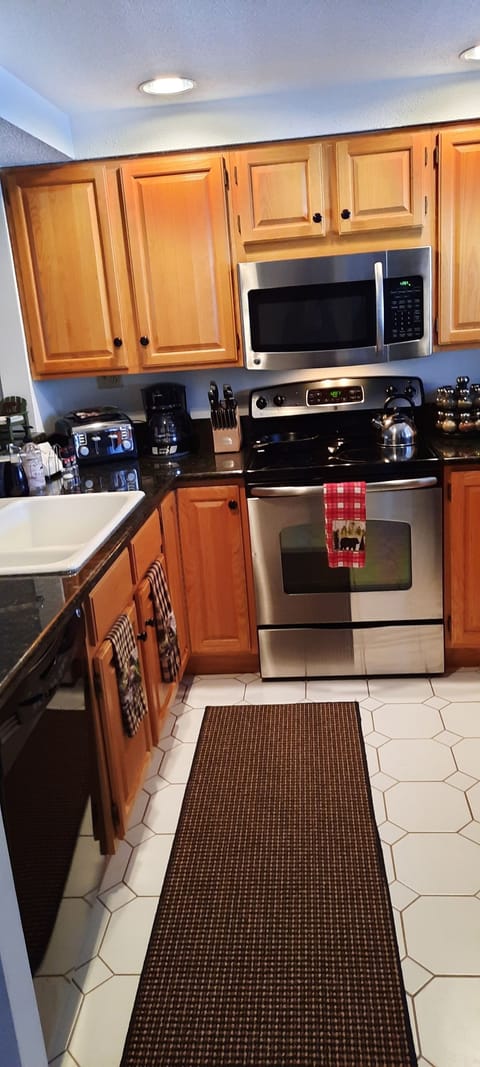 very stocked kitchen