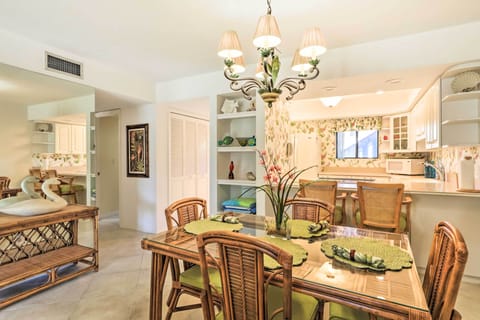 Dining Area | 1st-Floor Unit | Located in Runaway Bay