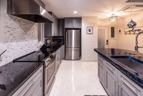 Kitchen with Stainless Steel Appliances