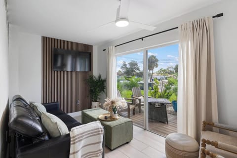 Living Room Overlooking private patio