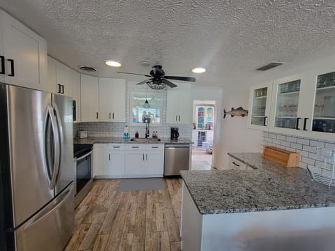 Fully equipped updated Kitchen